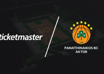 Στρατηγική Συνεργασία μεταξύ της ΚΑΕ Παναθηναϊκός Aktor και της Ticketmaster Sport
